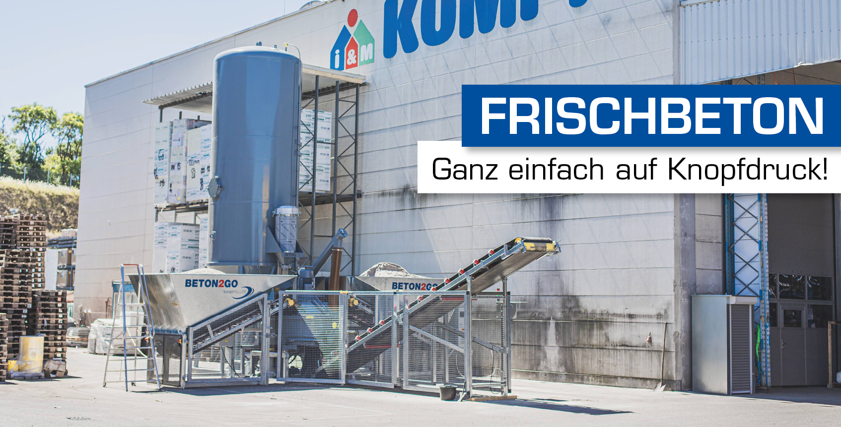 Unsere Betontankstelle
