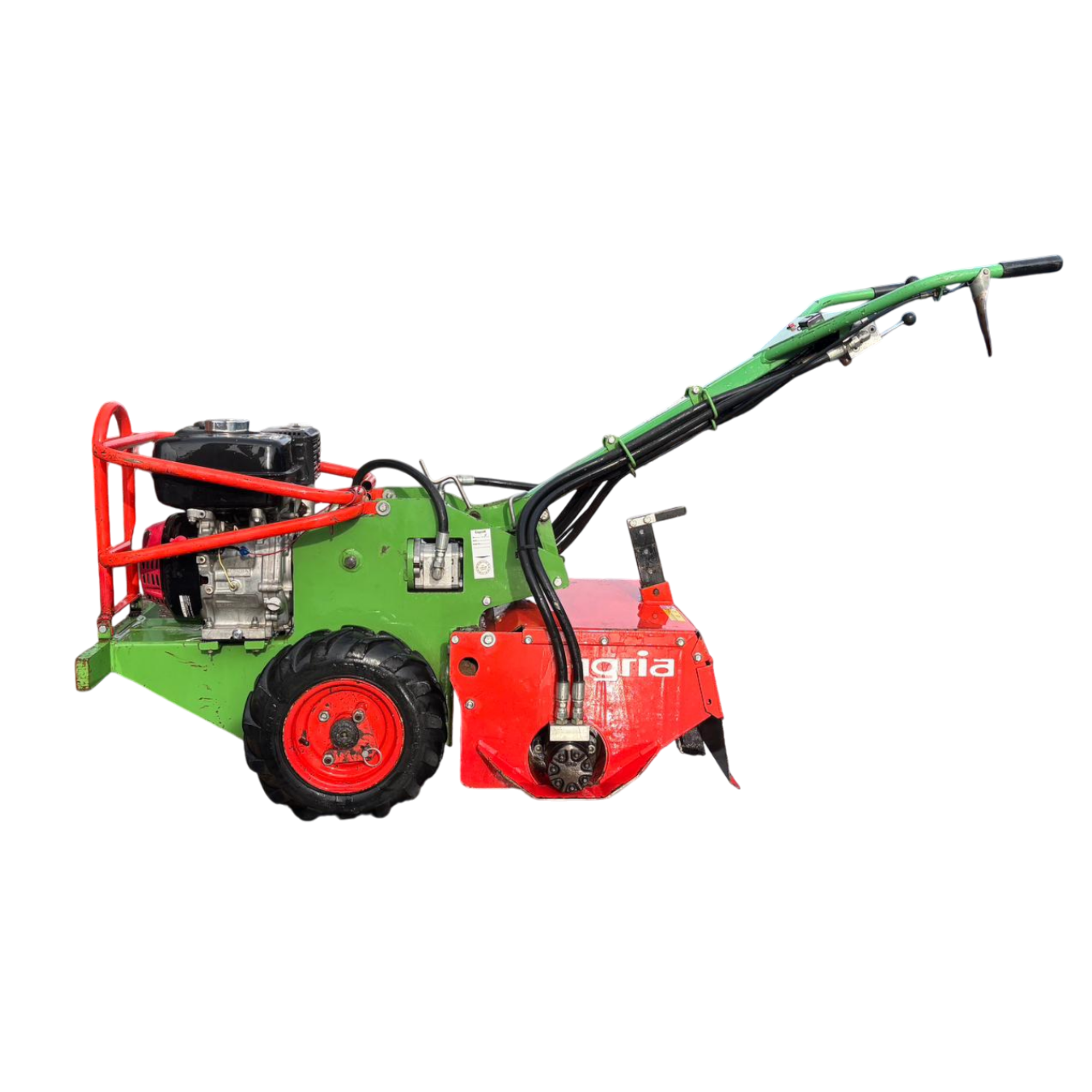 Gartenfräse groß hydraulisch
